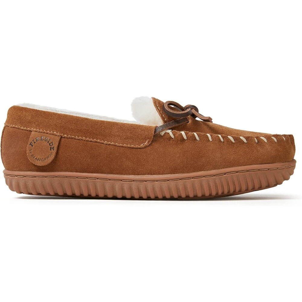 Fireside by Dearfoams Women's Alice Springs Genuine Shearling Slipper size 9 - Picture 5 of 5